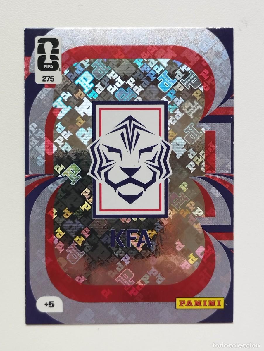 Cromos de F&uacute;tbol: CROMO CARD ADRENALYN MUNDIAL WORLD CUP 2026 ESCUDO 275 COREA DEL SUR