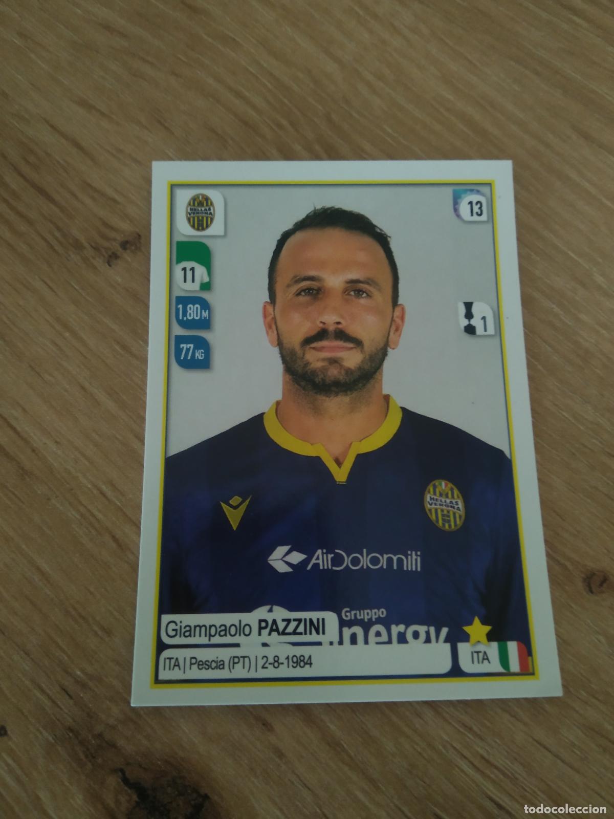 Cromos de F&uacute;tbol: 201 GIAMPAOLO PAZZINI HELLAS VERONA CROMO FUTBOL PANINI LIGA ITALIA 19-20 CALCIATORI 2019-2020