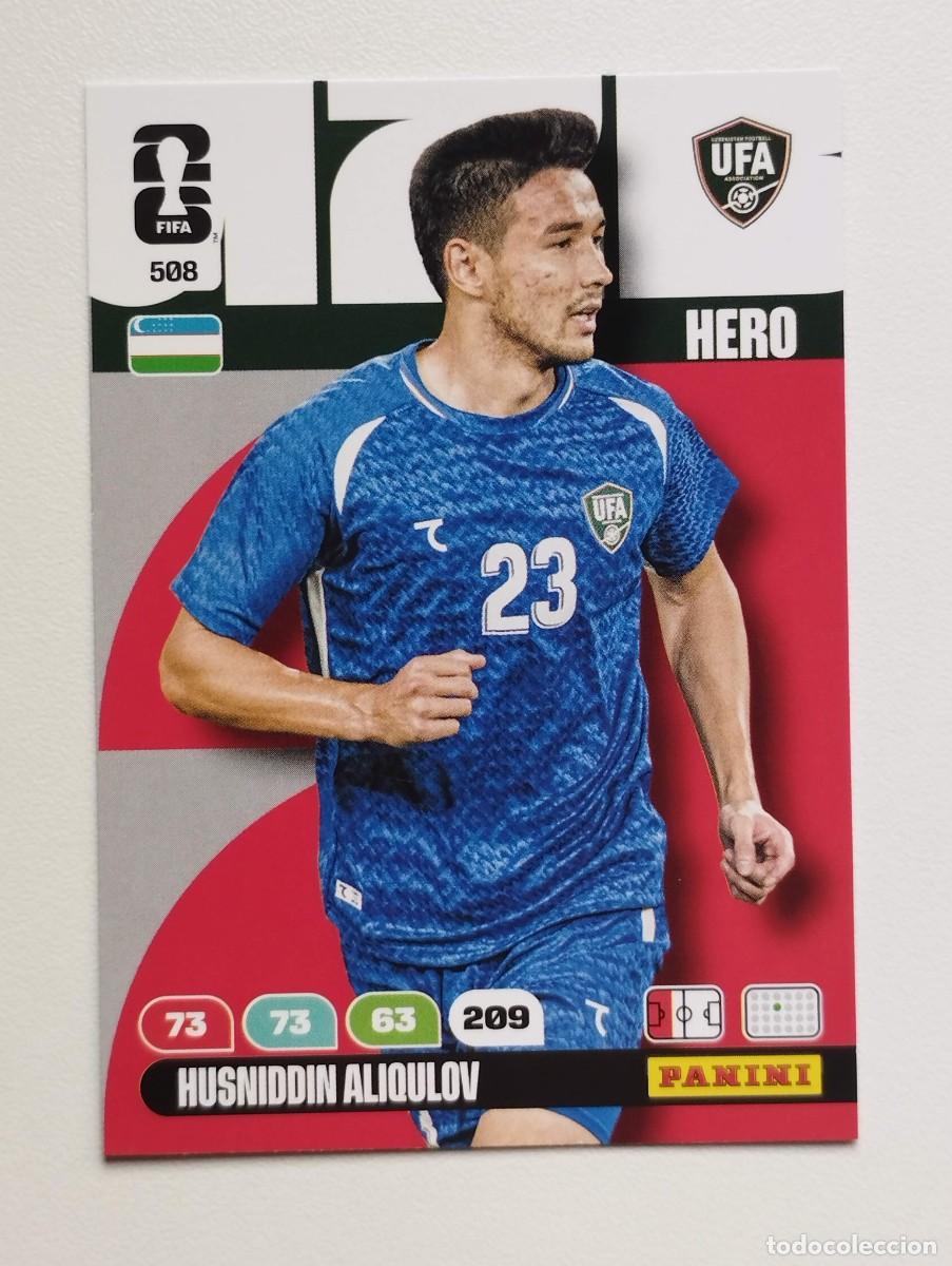 Cromos de F&uacute;tbol: CROMO CARD ADRENALYN MUNDIAL WORLD CUP 2026 HERO ALIQULOV 506 UZBEKISTAN