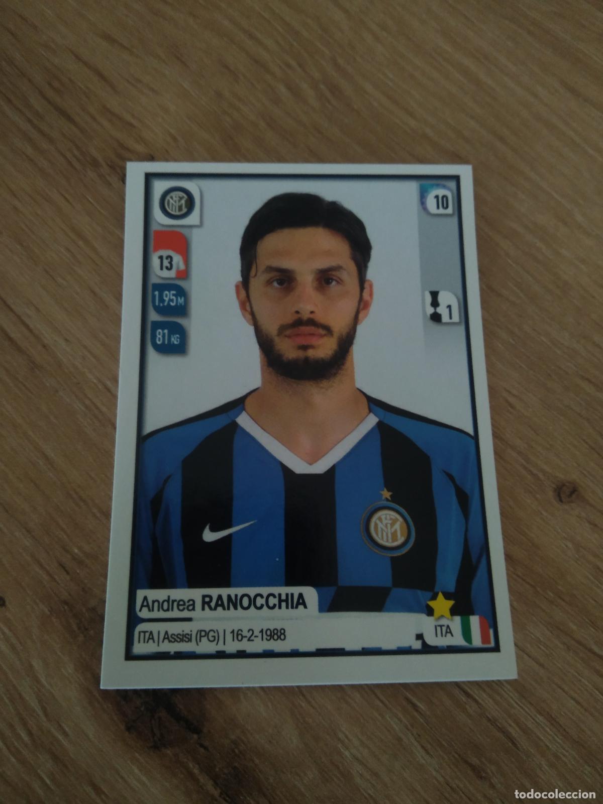 Cromos de F&uacute;tbol: 216 RANOCCHIA INTER MILAN CROMO FUTBOL PANINI LIGA ITALIA 19-20 CALCIATORI 2019-2020