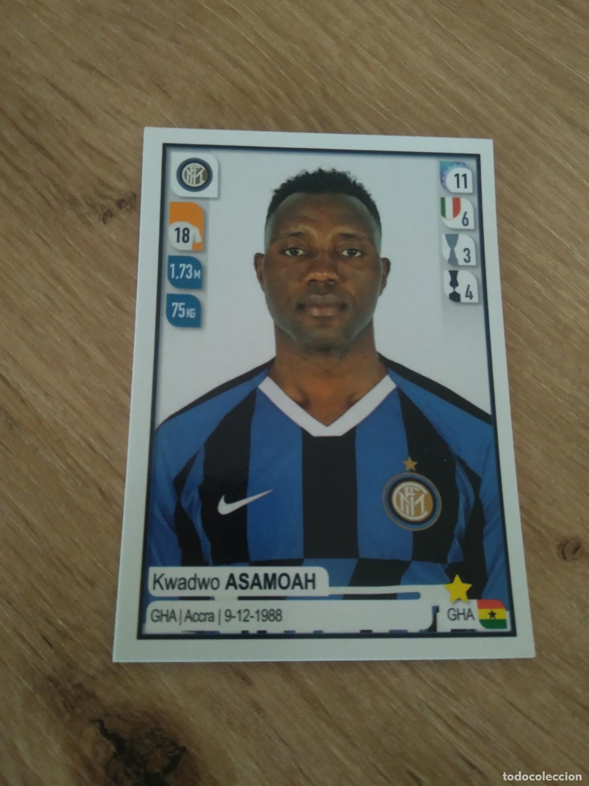 Cromos de F&uacute;tbol: 217 ASAMOAH INTER MILAN CROMO FUTBOL PANINI LIGA ITALIA 19-20 CALCIATORI 2019-2020