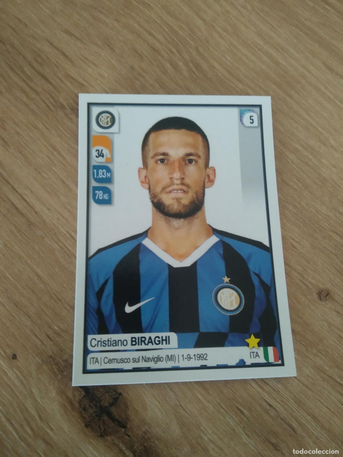 Cromos de F&uacute;tbol: 218 CRISTIANO BIRAGHI INTER MILAN CROMO FUTBOL PANINI LIGA ITALIA 19-20 CALCIATORI 2019-2020