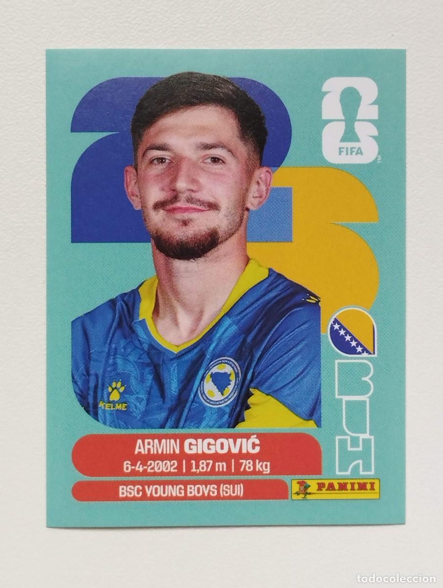 Cartes &agrave; collectionner de Football: CROMO STICKER WORLD CUP 2026 MUNDIAL 26 BOSNIA BIH10 BIH 10 GIGOVIC
