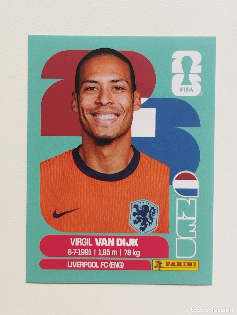 Cromos de Futebol: CROMO STICKER WORLD CUP 2026 MUNDIAL 26 HOLANDA PAISES BAJOS NED3 NED 3 VIRGIL VAN DIJK