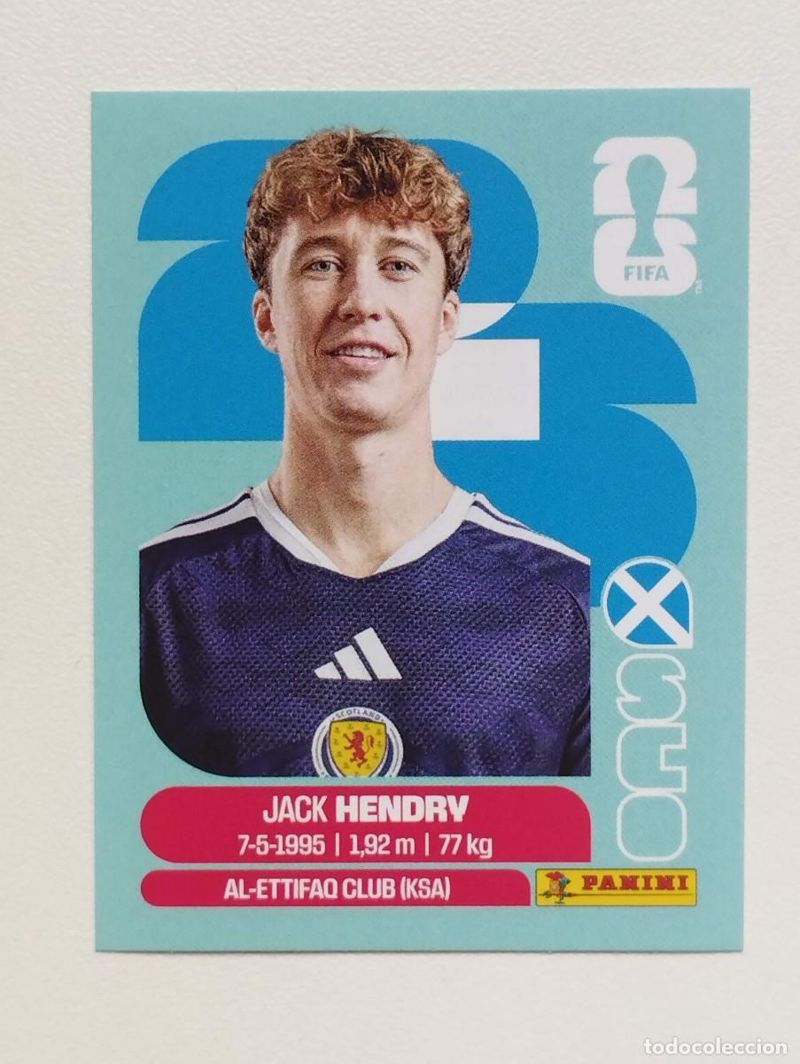 Cromos de Futebol: CROMO STICKER WORLD CUP 2026 MUNDIAL 26 ESCOCIA SCO3 SCO 3 JACK HENDRY
