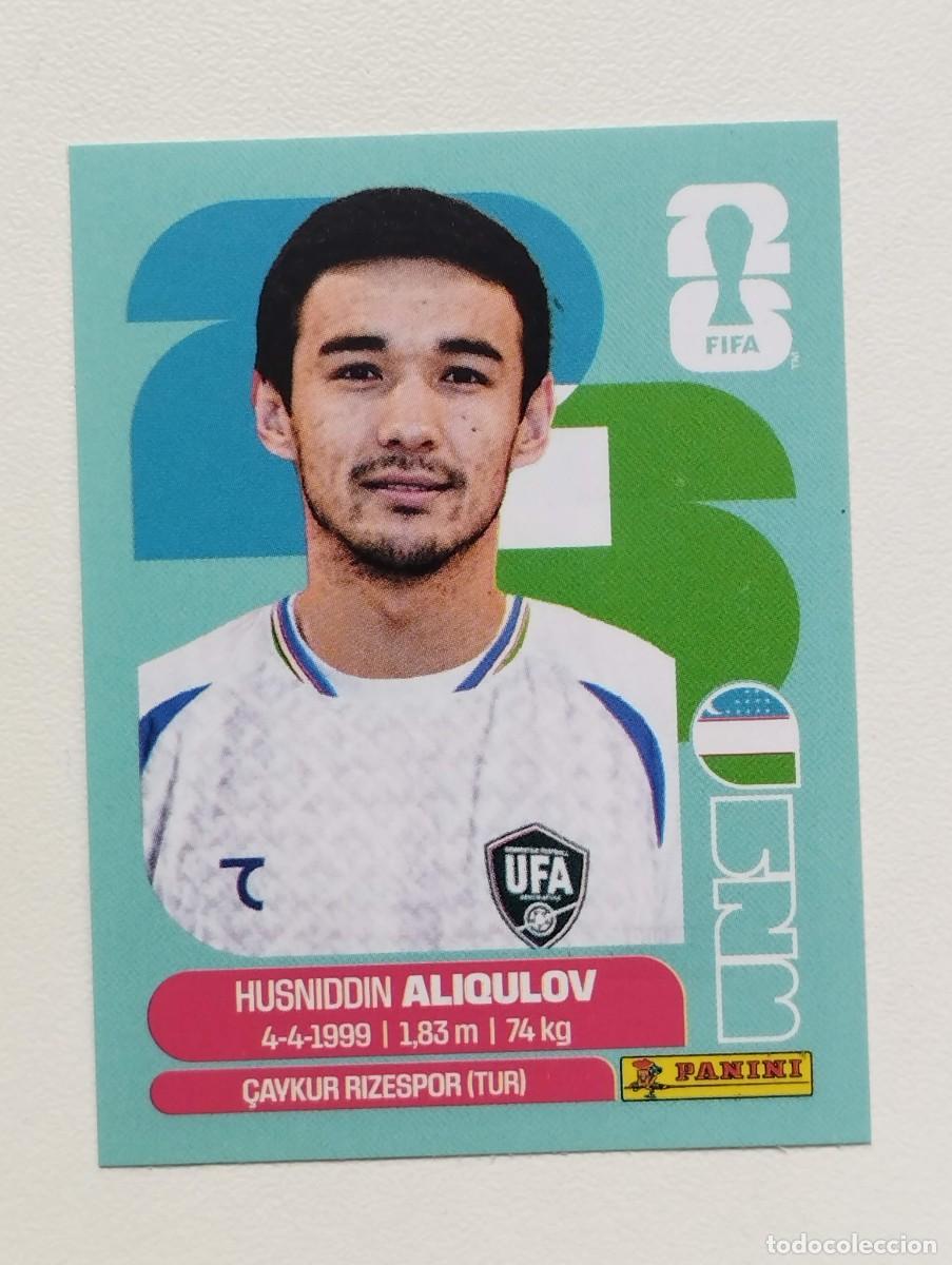 Cromos de Futebol: CROMO STICKER WORLD CUP 2026 MUNDIAL 26 UZBEKISTAN UZB6 UZB 6 ALIQULOV