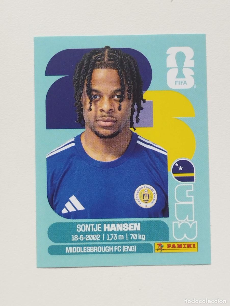 Cromos de Futebol: CROMO STICKER WORLD CUP 2026 MUNDIAL 26 CURAZAO CUW20 CUW 20 SONTJE HANSEN
