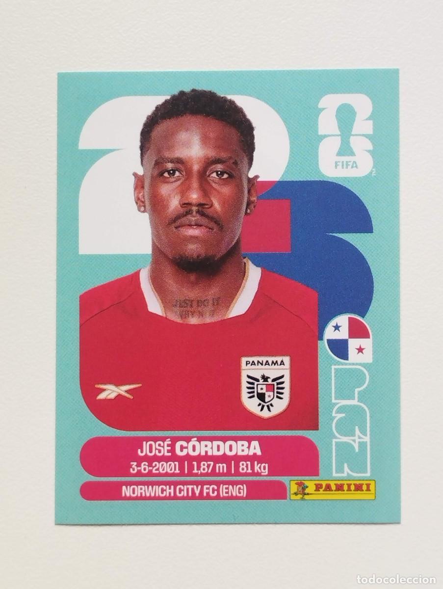 Cromos de Futebol: CROMO STICKER WORLD CUP 2026 MUNDIAL 26 PANAMA PAN8 PAN 8 JOSE CORDOBA