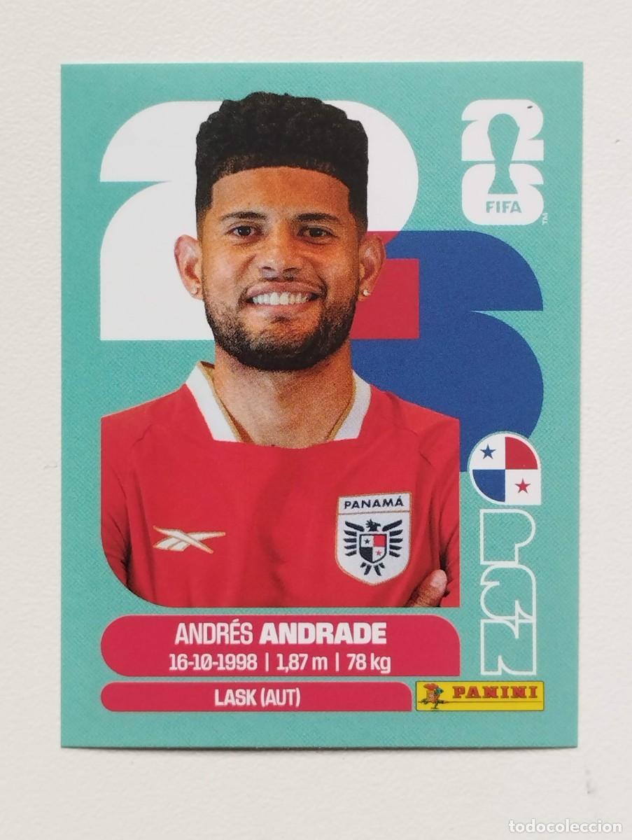 Cromos de F&uacute;tbol: CROMO STICKER WORLD CUP 2026 MUNDIAL 26 PANAMA PAN5 PAN 5 ANDRES ANDRADE