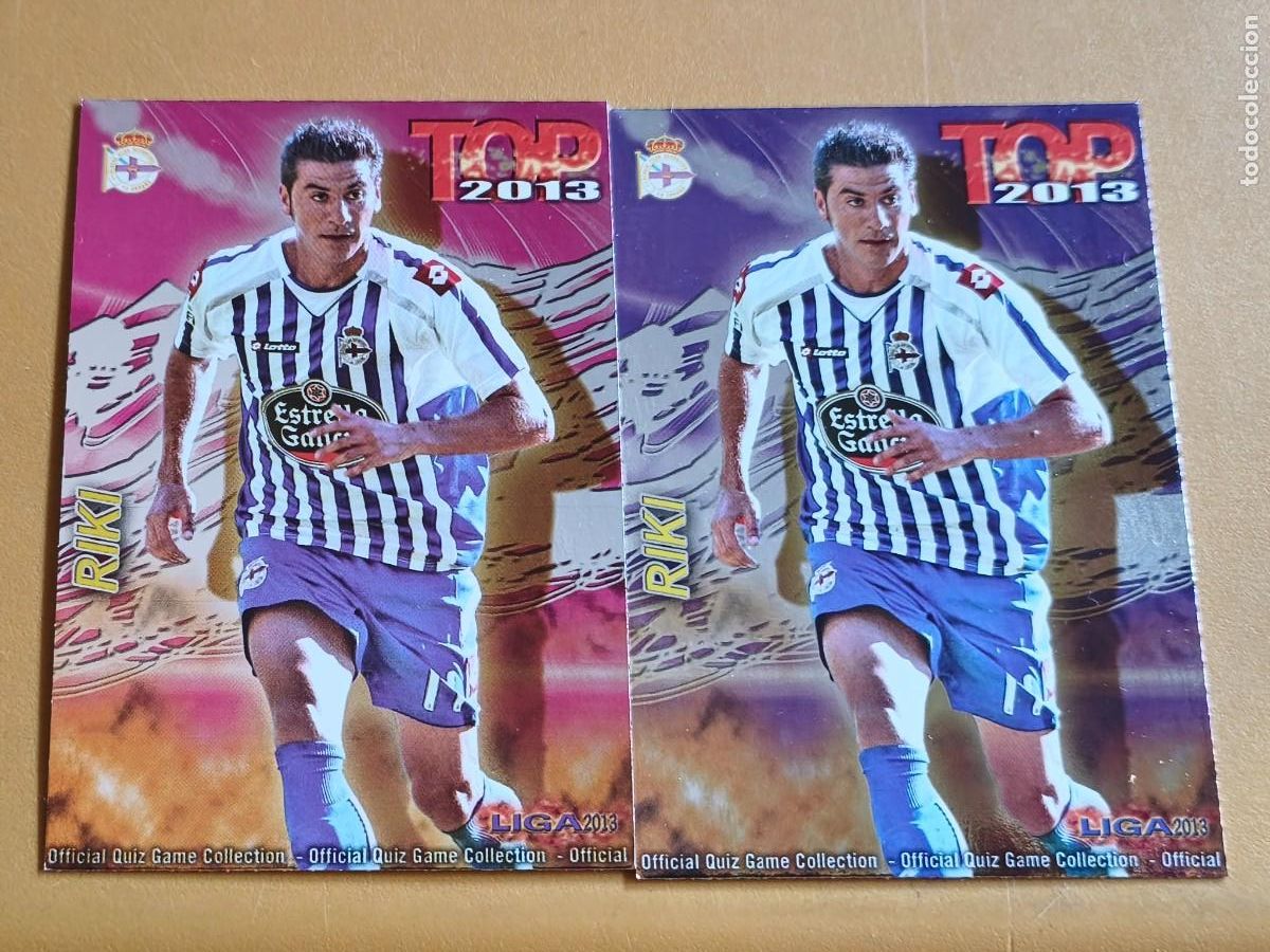 Cromos de F&uacute;tbol: riki, 2013 top mundicromo