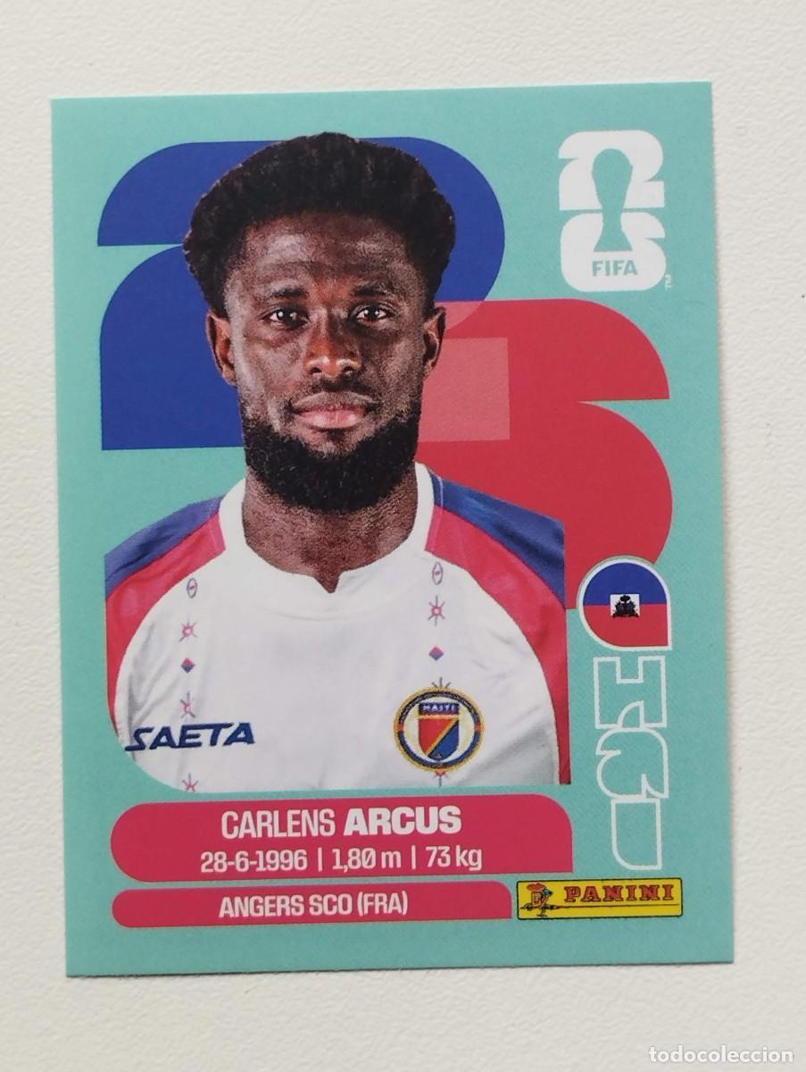 Cromos de F&uacute;tbol: CROMO STICKER WORLD CUP 2026 MUNDIAL 26 HAITI HAI3 HAI 3 CARLENS ARCUS