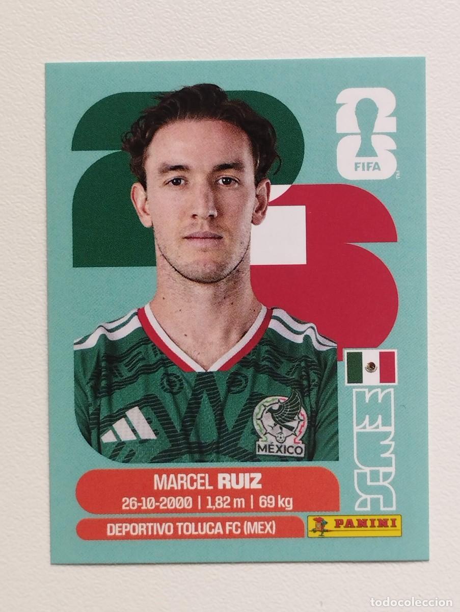 Cromos de F&uacute;tbol: CROMO STICKER WORLD CUP 2026 MUNDIAL 26 MEXICO MEX12 MEX 12 MARCEL RUIZ