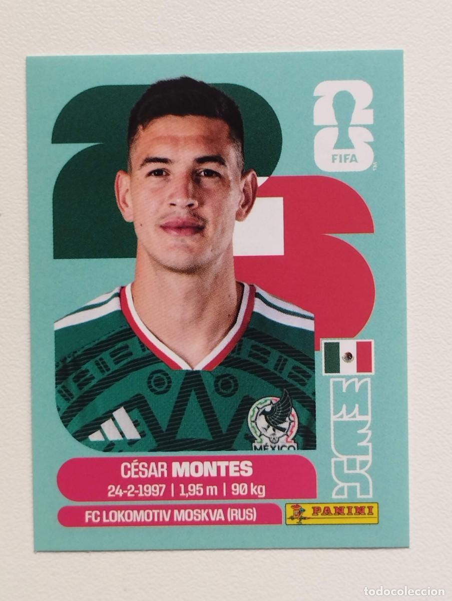 Cromos de F&uacute;tbol: CROMO STICKER WORLD CUP 2026 MUNDIAL 26 MEXICO MEX5 MEX 5 CESAR MONTES