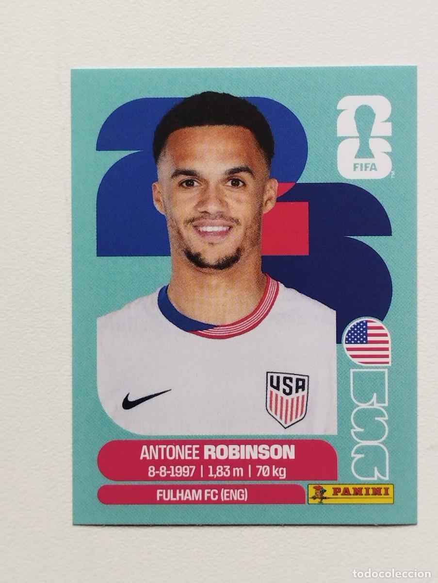 Cromos de F&uacute;tbol: CROMO STICKER WORLD CUP 2026 MUNDIAL 26 ESTADOS UNIDOS EEUU USA7 USA 7 ANTONEE ROBINSON