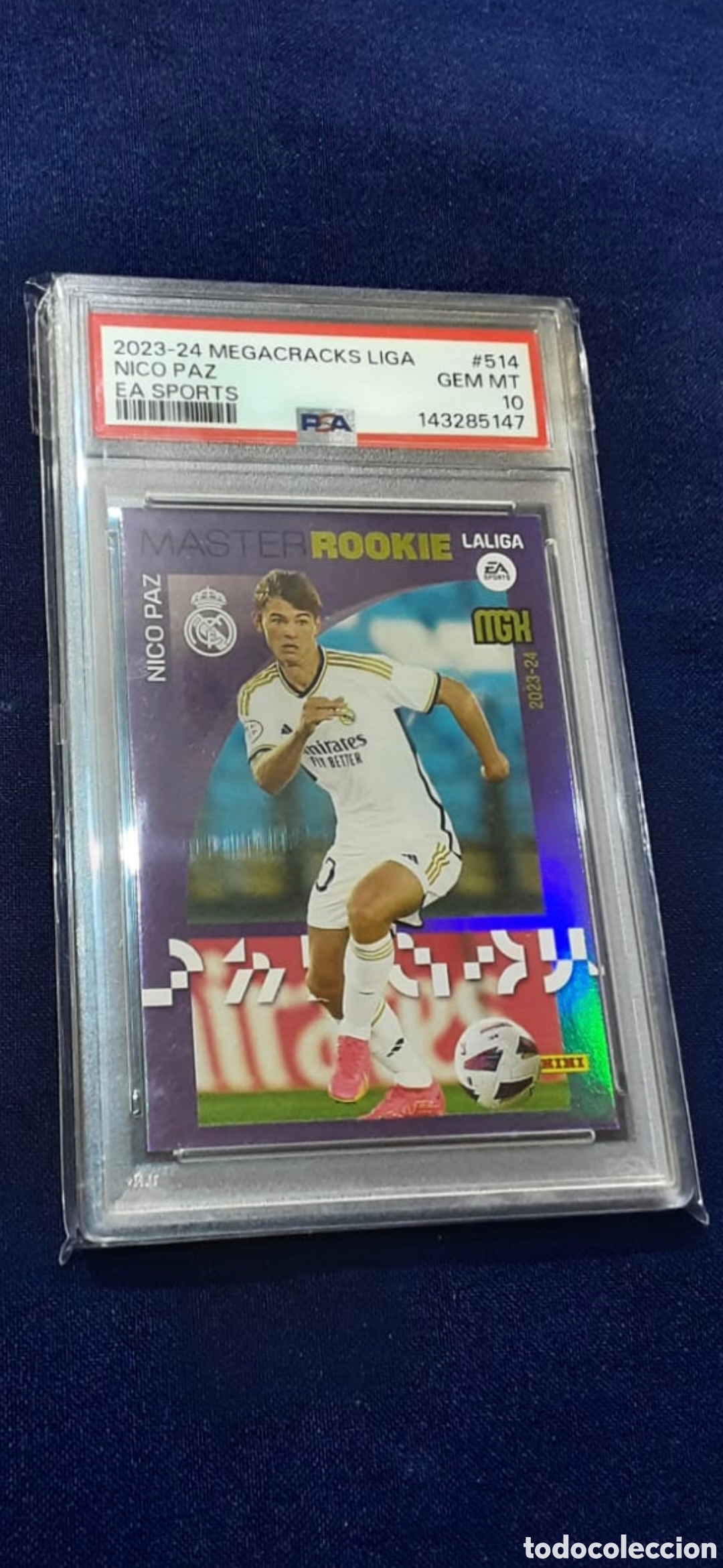 Cromos de F&uacute;tbol: Nico Paz Real Madrid C.F.
