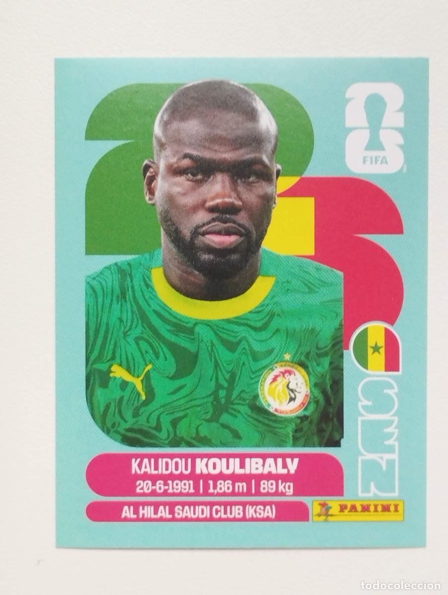 Cromos de F&uacute;tbol: CROMO STICKER WORLD CUP 2026 MUNDIAL 26 SENEGAL SEN8 SEN 8 KOULIBALY