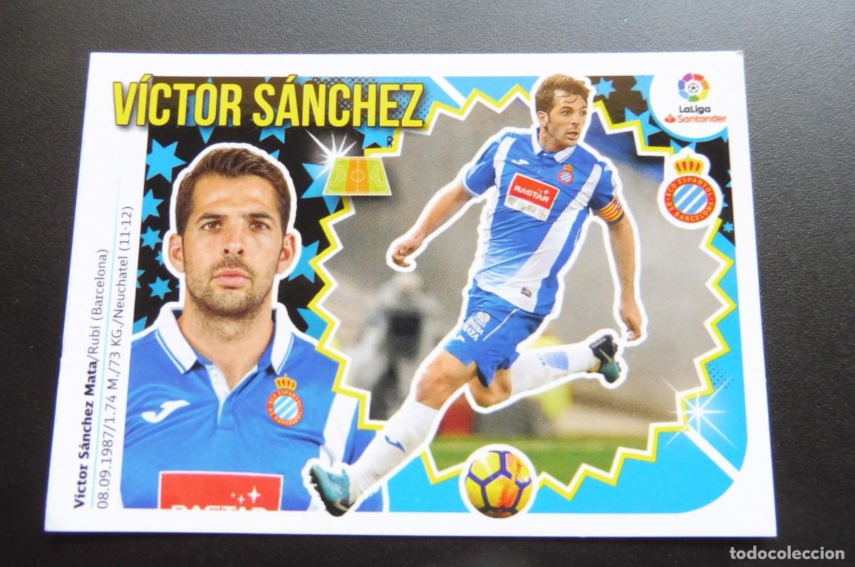 Cromos de f&uacute;tbol: CROMOS PANINI - LIGA SANTANDER 2018/19 ESTE - RCD. ESPANYOL - N&Uacute;M 9 - V&Iacute;CTOR S&Aacute;NCHEZ