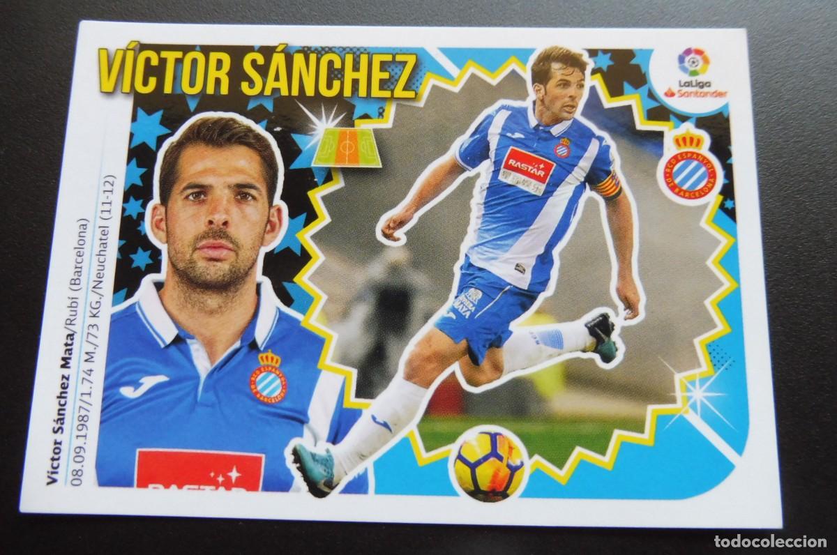 Cromos de f&uacute;tbol: CROMOS PANINI - LIGA SANTANDER 2018/19 ESTE - RCD. ESPANYOL - N&Uacute;M 9 - V&Iacute;CTOR S&Aacute;NCHEZ