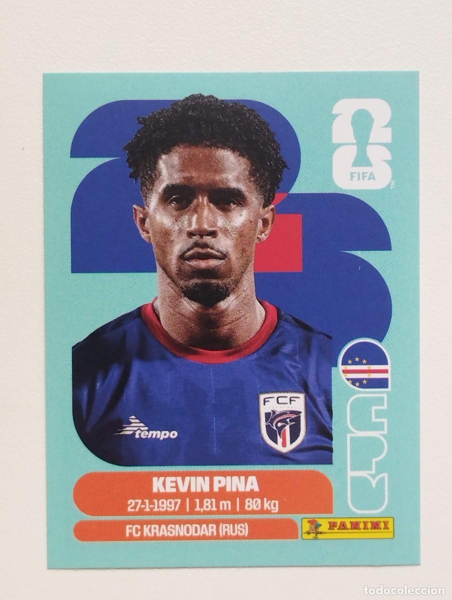 Cromos de f&uacute;tbol: CROMO STICKER WORLD CUP 2026 MUNDIAL 26 CABO VERDE CPV10 CPV 10 KEVIN PINA