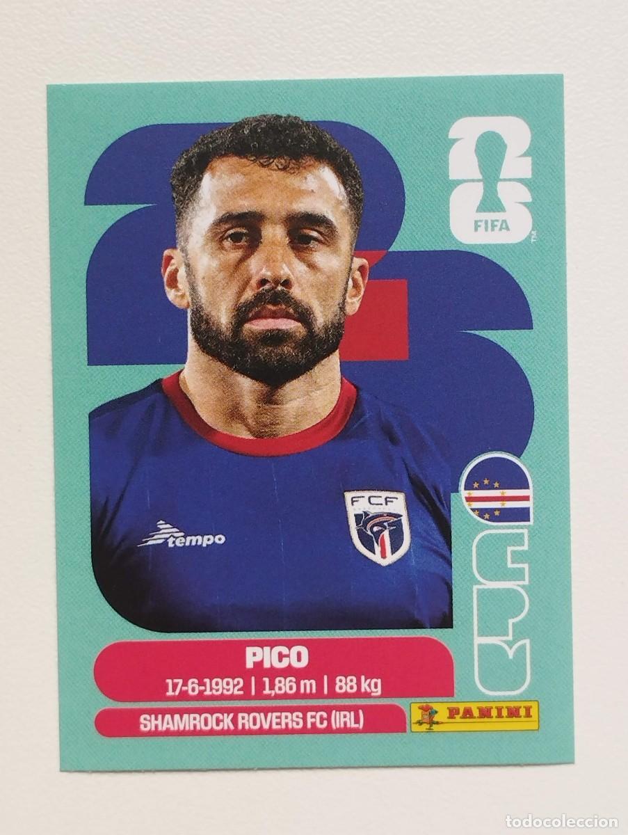 Cromos de f&uacute;tbol: CROMO STICKER WORLD CUP 2026 MUNDIAL 26 CABO VERDE CPV4 CPV 4 PICO