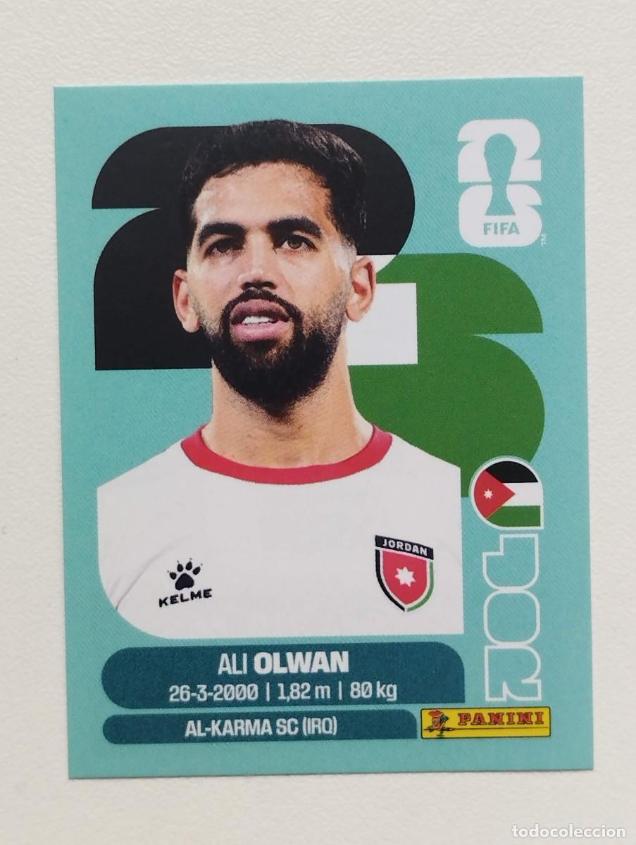 Cromos de f&uacute;tbol: CROMO STICKER WORLD CUP 2026 MUNDIAL 26 JORDANIA JOR18 JOR 18 ALI OLWAN