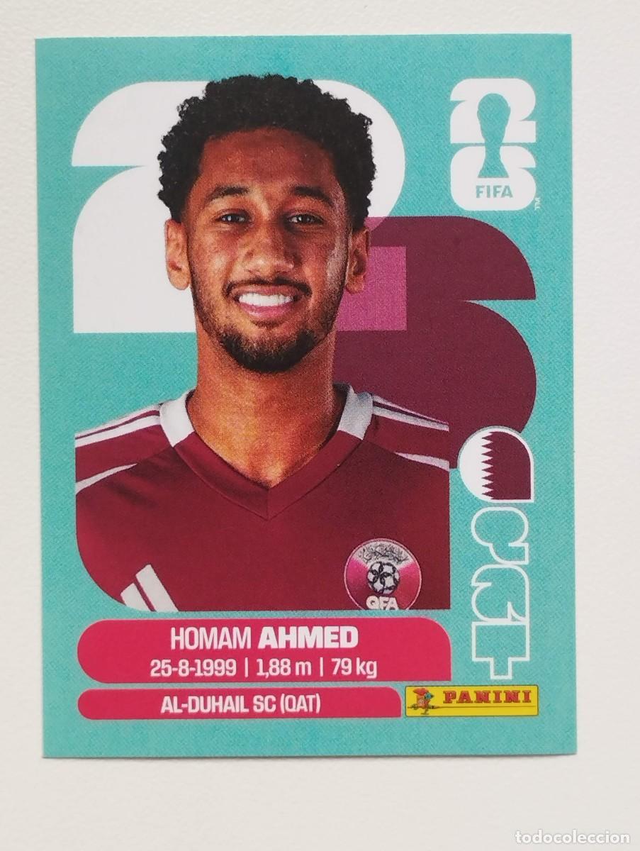 Cromos de f&uacute;tbol: CROMO STICKER WORLD CUP 2026 MUNDIAL 26 QATAR QAT5 QAT 5 HOMAM AHMED