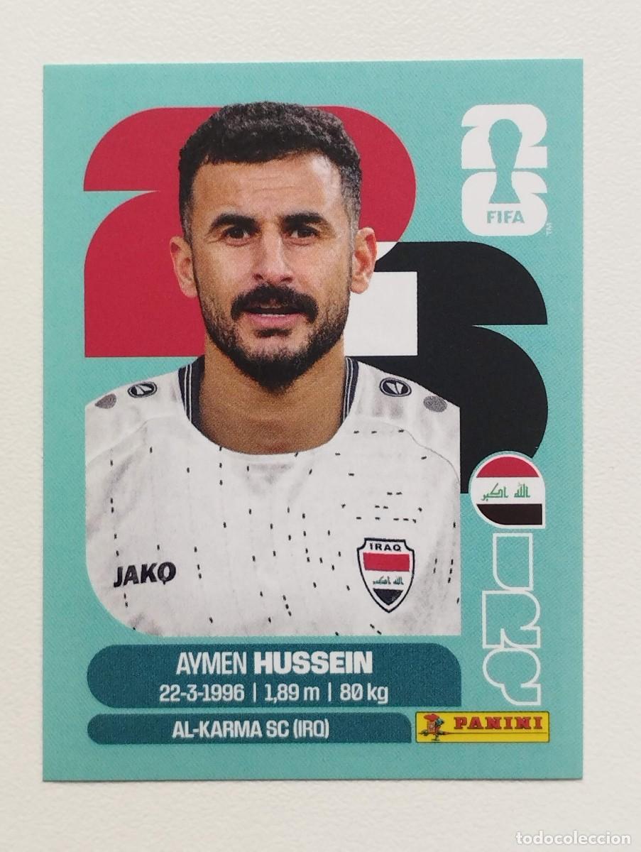 Cromos de f&uacute;tbol: CROMO STICKER WORLD CUP 2026 MUNDIAL 26 IRAQ IRQ19 IRQ 19 AYMEN HUSSEIN
