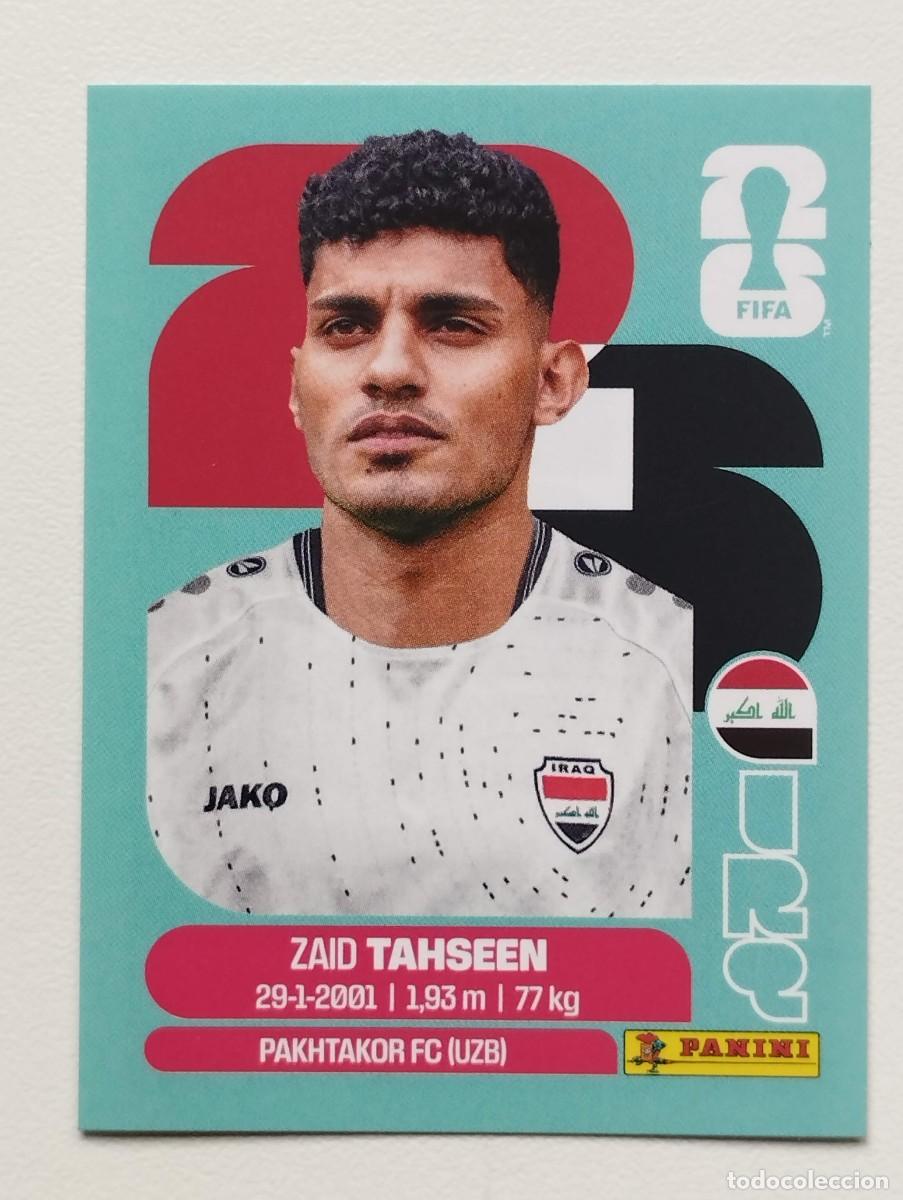 Cromos de f&uacute;tbol: CROMO STICKER WORLD CUP 2026 MUNDIAL 26 IRAQ IRQ7 IRQ 7 ZAID TAHSEEN