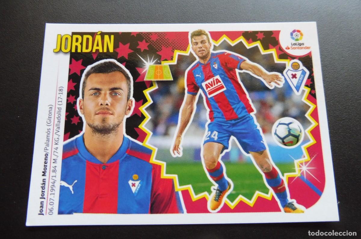 Cromos de f&uacute;tbol: CROMOS PANINI - LIGA SANTANDER 2018/19 ESTE - SD EIBAR - N&Uacute;M 10 - JORD&Aacute;N