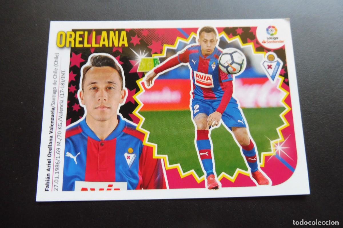 Cromos de f&uacute;tbol: CROMOS PANINI - LIGA SANTANDER 2018/19 ESTE - SD EIBAR - N&Uacute;M 13 - ORELLANA