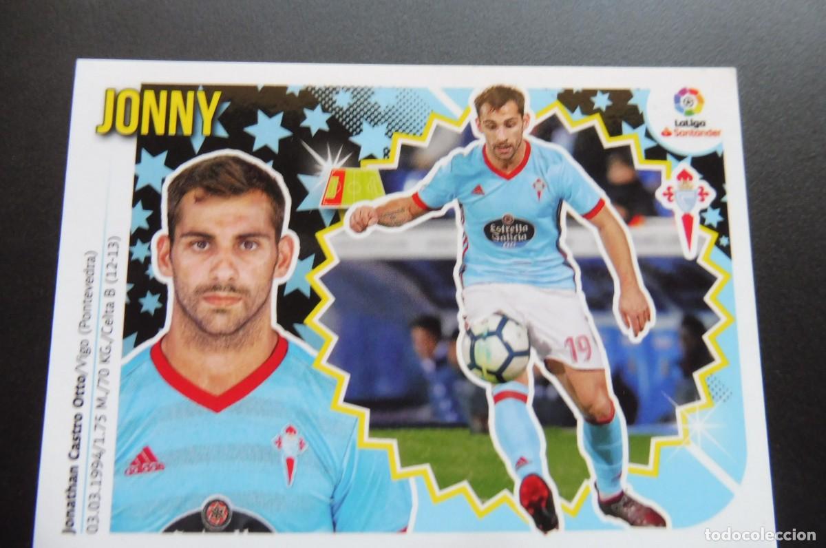 Cromos de f&uacute;tbol: CROMOS PANINI - LIGA SANTANDER 2018/19 ESTE - RC CELTA - N&Uacute;M 7A - JONNY