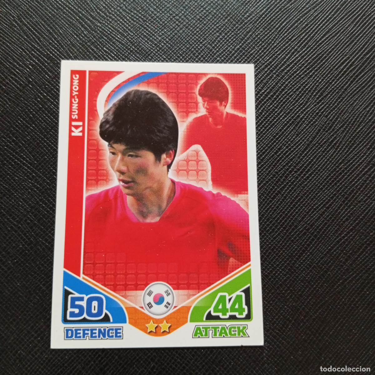 Cartes &agrave; collectionner de Football: KI KOREA MATCH ATTAX SOUTH AFRICA 2010 MUNDIAL CROMO WORLD FUTBOL 10 - A150 PG271