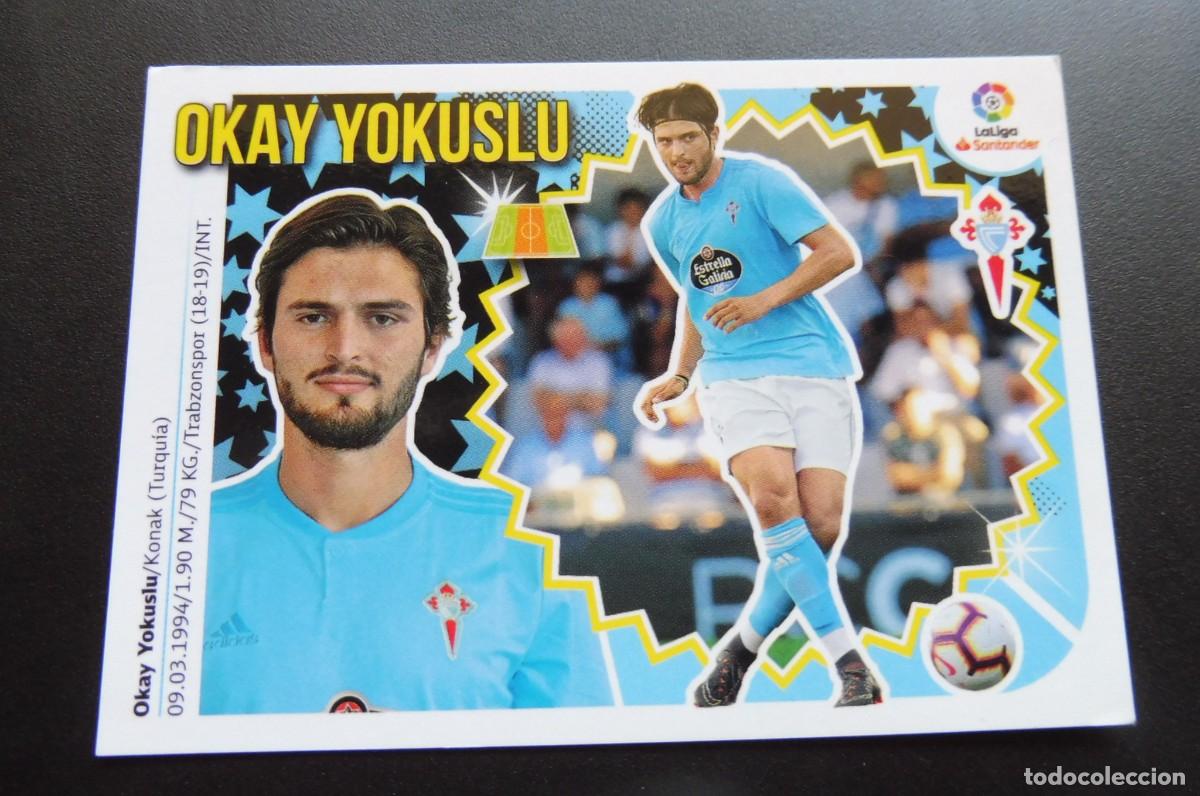 Cromos de Futebol: CROMOS PANINI - LIGA SANTANDER 2018/19 ESTE - RC CELTA - N&Uacute;M 10 - OKAY YOKUSLU