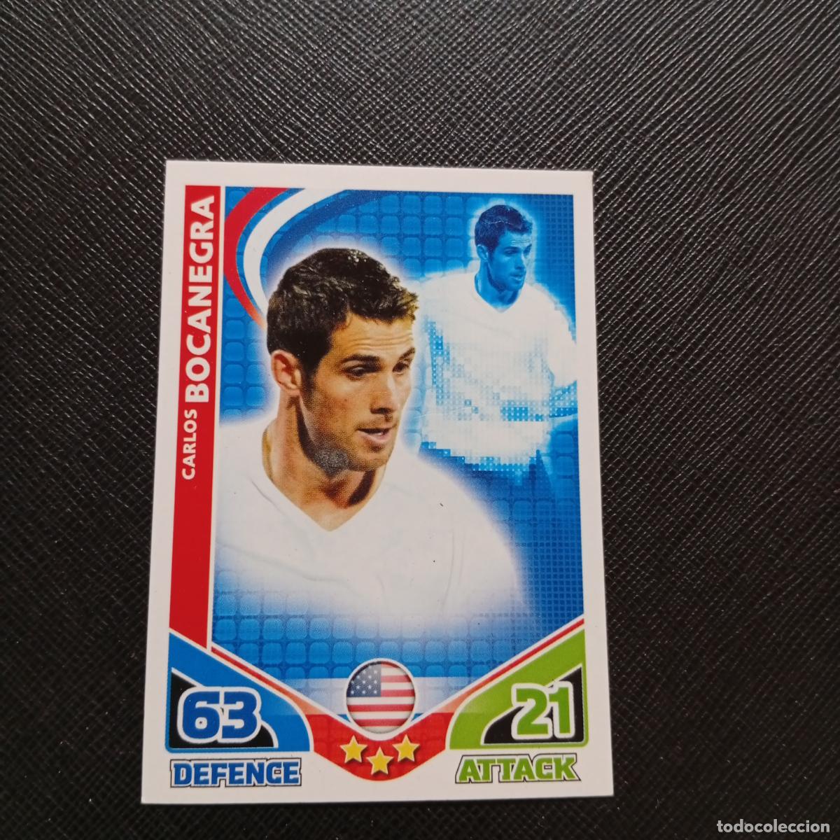 Cartes &agrave; collectionner de Football: BOCANEGRA USA MATCH ATTAX SOUTH AFRICA 2010 MUNDIAL CROMO WORLD FUTBOL 10 - A150 PG280