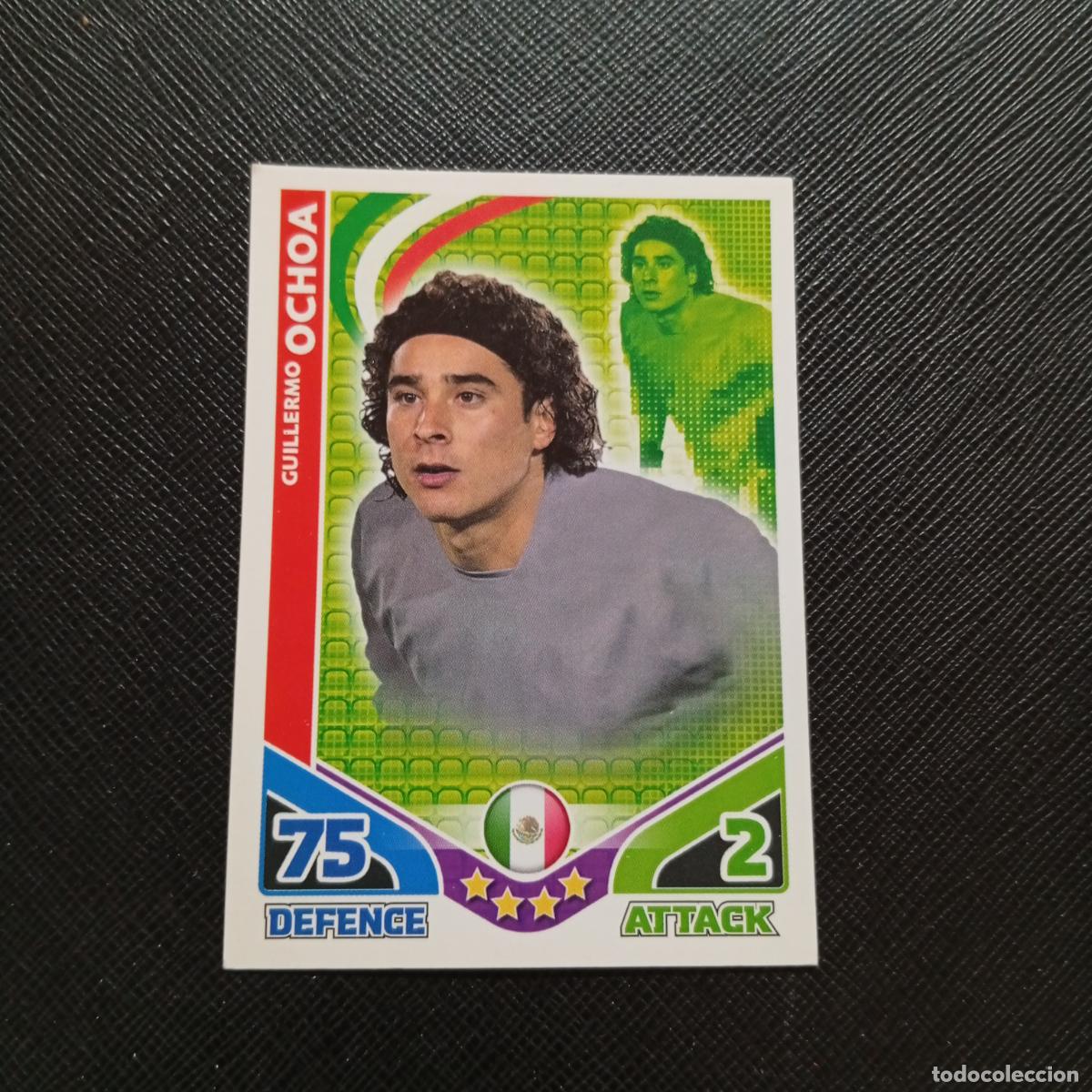 Football Stickers: OCHOA MEXICO MATCH ATTAX SOUTH AFRICA 2010 MUNDIAL CROMO WORLD FUTBOL 10 - A150 PG289