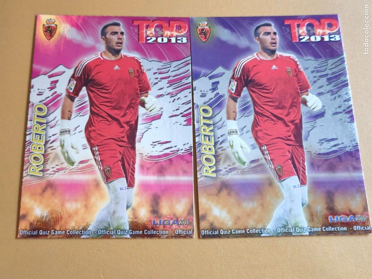 Football Stickers: roberto, 2013 top mundicromo
