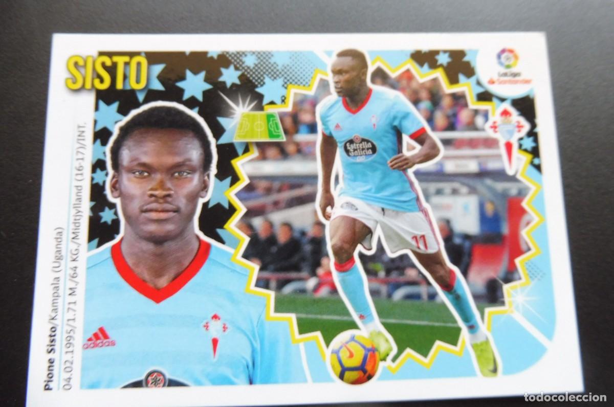 Football Stickers: CROMOS PANINI - LIGA SANTANDER 2018/19 ESTE - RC CELTA - N&Uacute;M 16 - SISTO