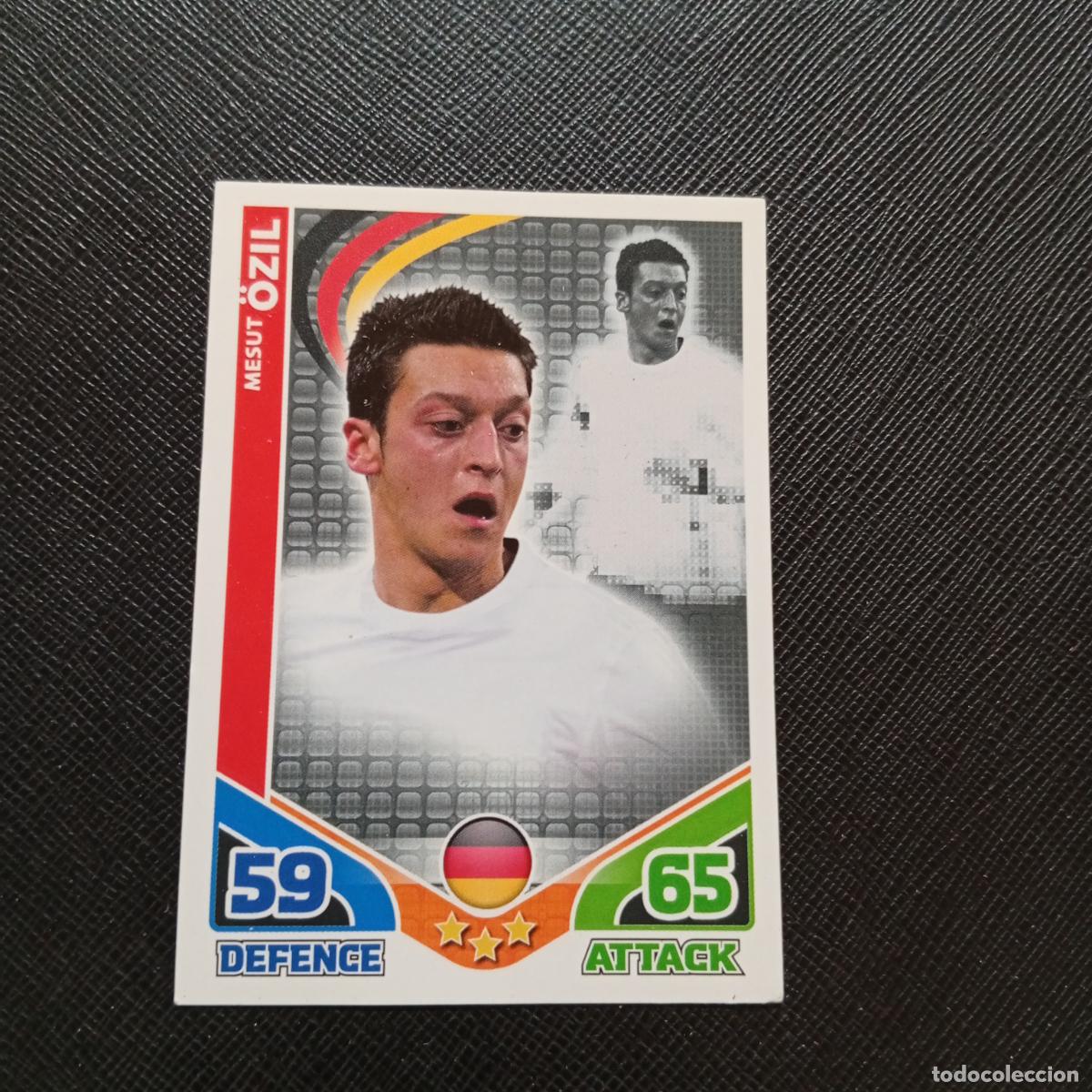 Football Stickers: OZIL ALEMANIA MATCH ATTAX SOUTH AFRICA 2010 MUNDIAL CROMO WORLD FUTBOL 10 - A150 PG298