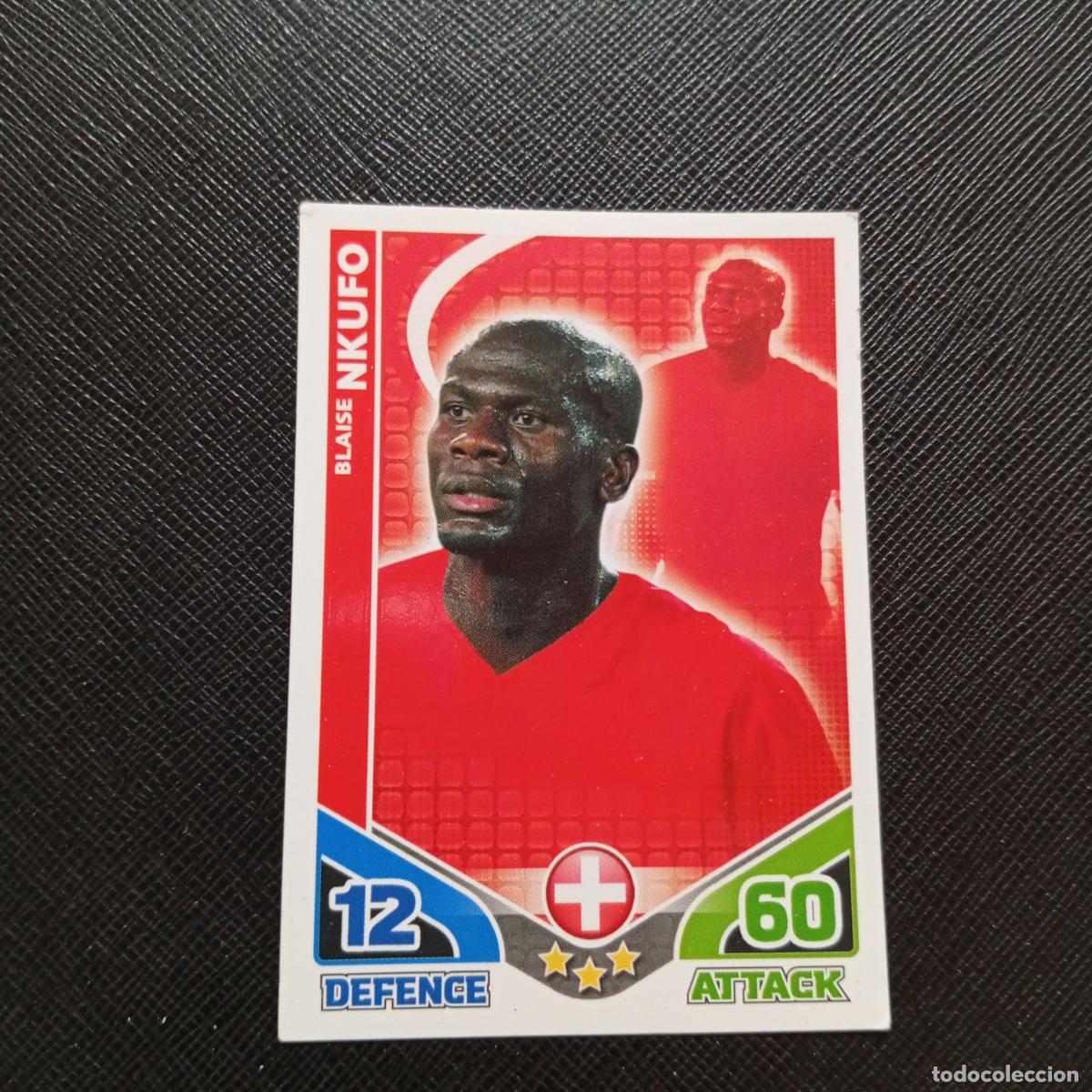 Football Stickers: NKUFO SUIZA MATCH ATTAX SOUTH AFRICA 2010 MUNDIAL CROMO WORLD FUTBOL 10 - A150 PG307