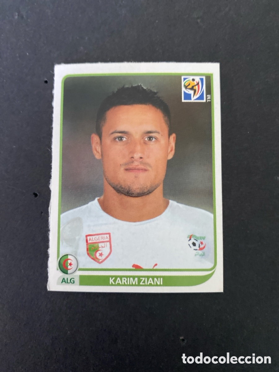 Football Stickers: Cromo Mundial Sud&aacute;frica 2010 Argelia N* 232