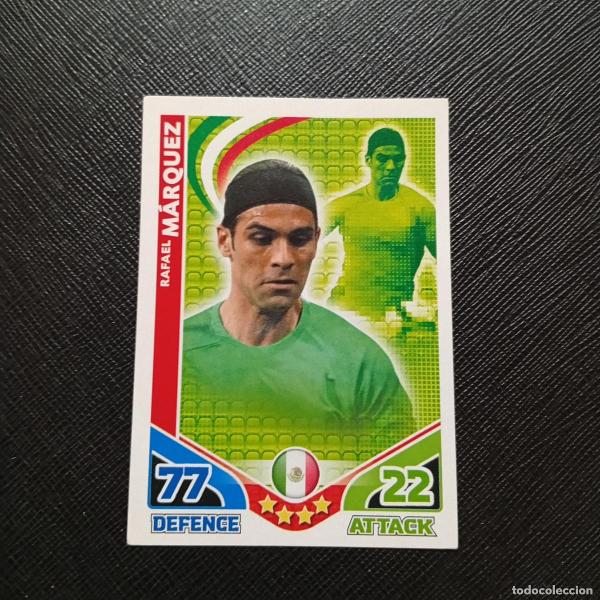 Football Stickers: MARQUEZ MEXICO MATCH ATTAX SOUTH AFRICA 2010 MUNDIAL CROMO WORLD FUTBOL 10 - A150 PG307