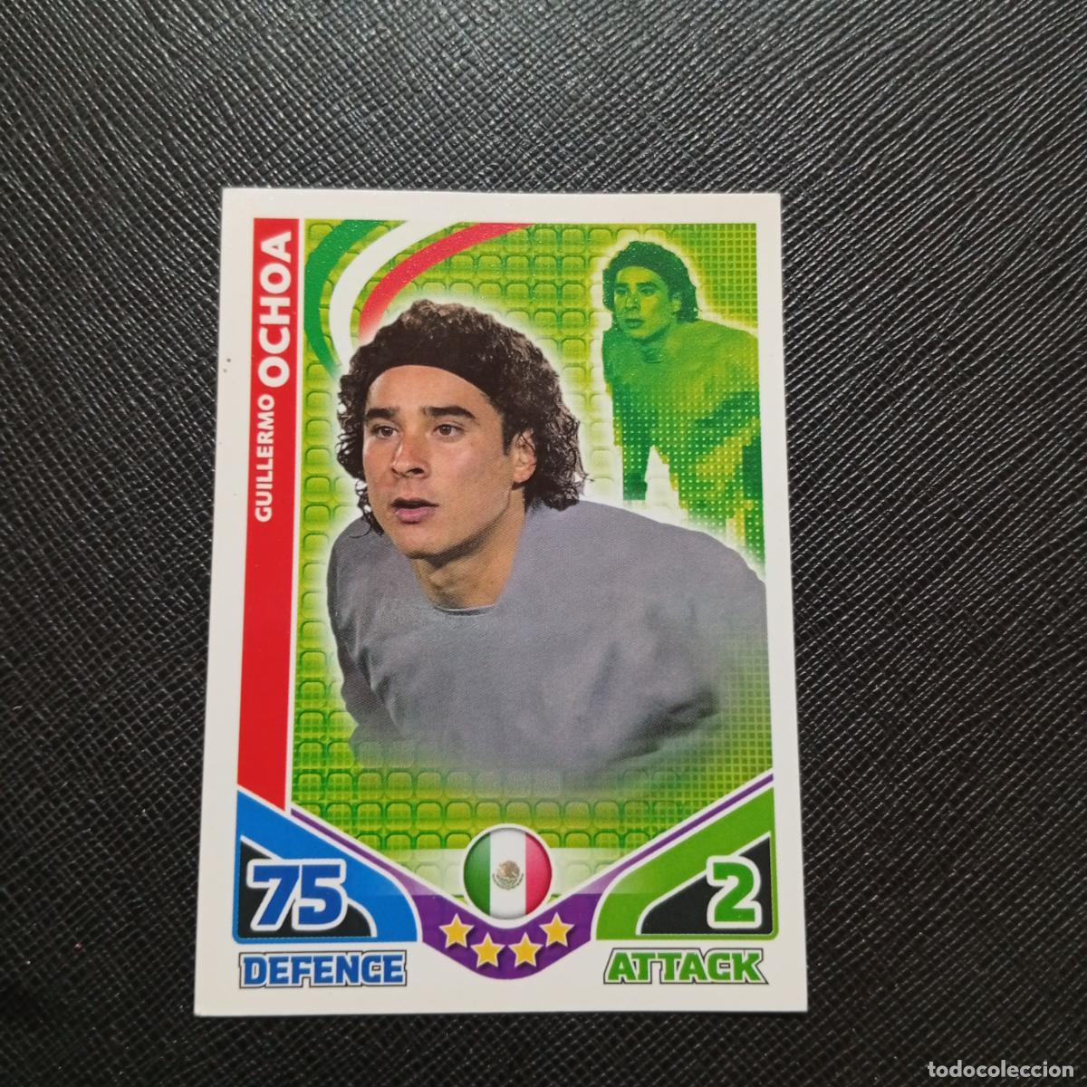 Cromos de Futebol: OCHOA MEXICO MATCH ATTAX SOUTH AFRICA 2010 MUNDIAL CROMO WORLD FUTBOL 10 - A150 PG307