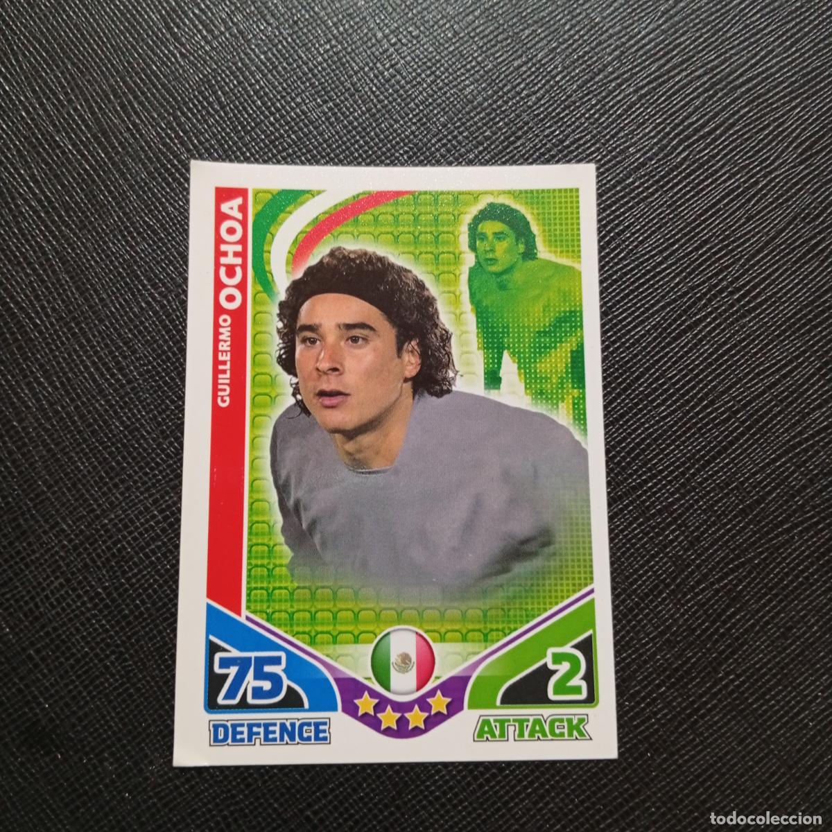 Cromos de Futebol: OCHOA MEXICO MATCH ATTAX SOUTH AFRICA 2010 MUNDIAL CROMO WORLD FUTBOL 10 - A150 PG316