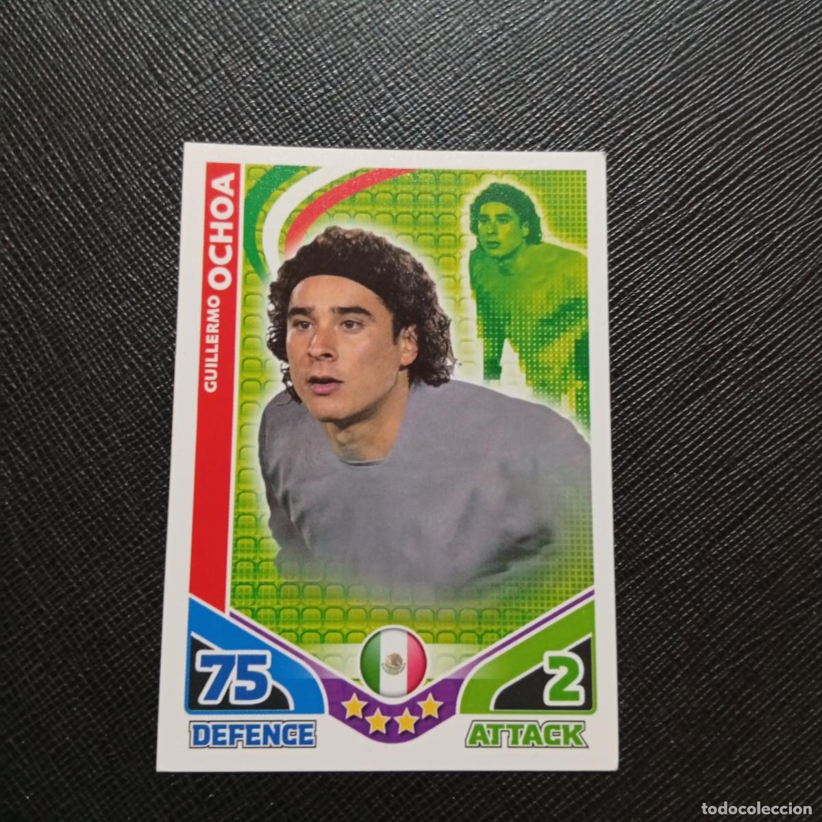 Cromos de Futebol: OCHOA MEXICO MATCH ATTAX SOUTH AFRICA 2010 MUNDIAL CROMO WORLD FUTBOL 10 - A150 PG325