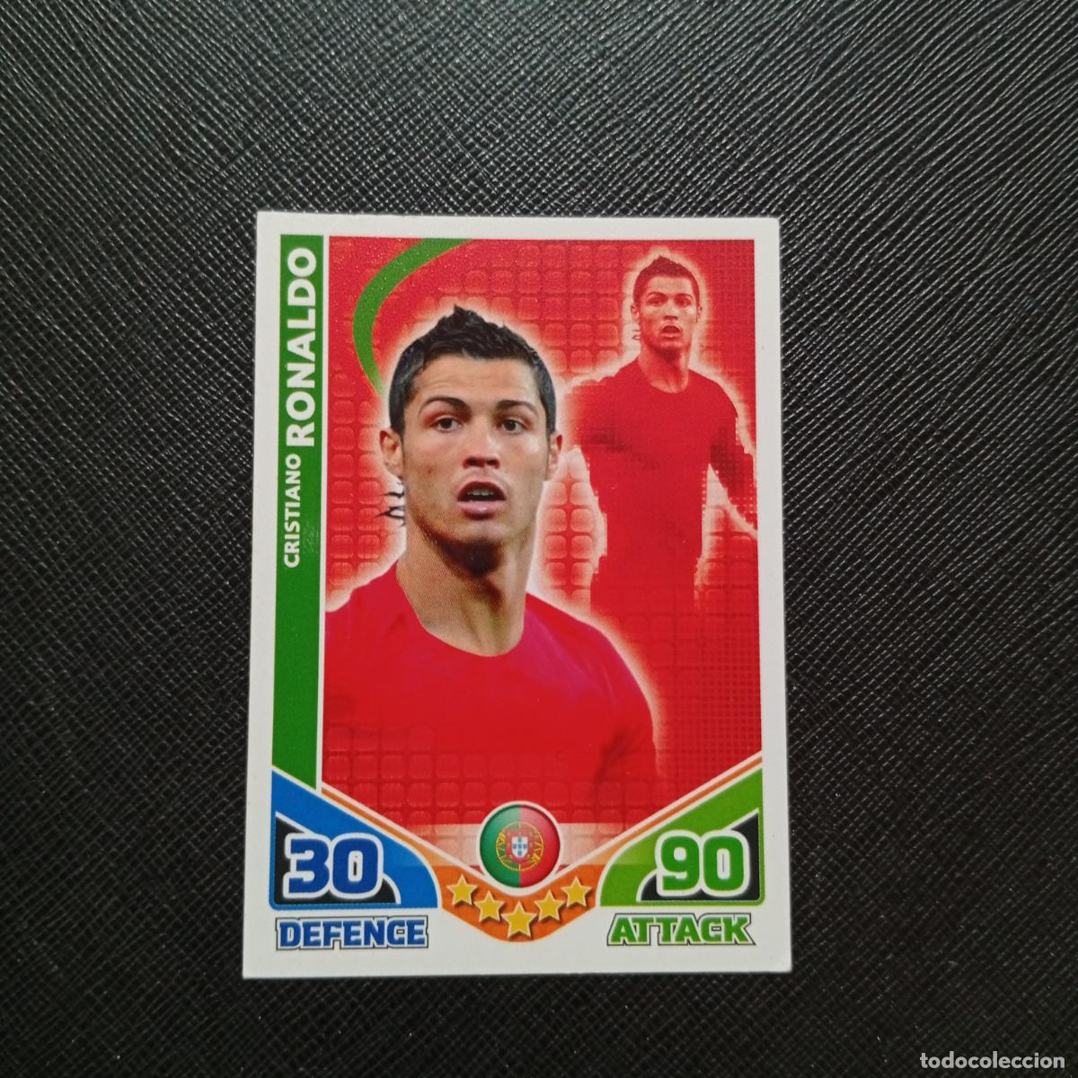 Cromos de f&uacute;tbol: CRISTIANO RONALDO PORTUGAL MATCH ATTAX SOUTH AFRICA 2010 MUNDIAL CROMO WORLD FUTBOL 10 - A150 PG325