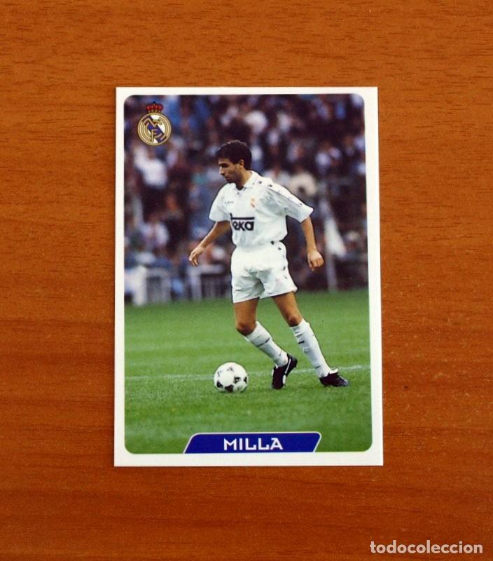 Cromos de Futebol: Real Madrid - N&ordm; 14 Milla - Las Fichas de la Liga 95-96-1995-1996 -Mundicromo Sport