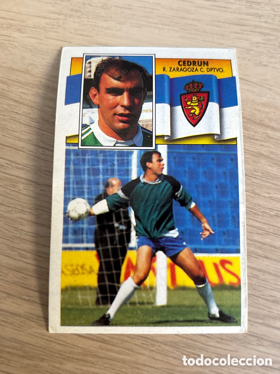Cromos de Futebol: CEDRUN REAL ZARAGOZA LIGA ESTE 1990 1991 90 91 NUNCA PEGADO SIN PEGAR