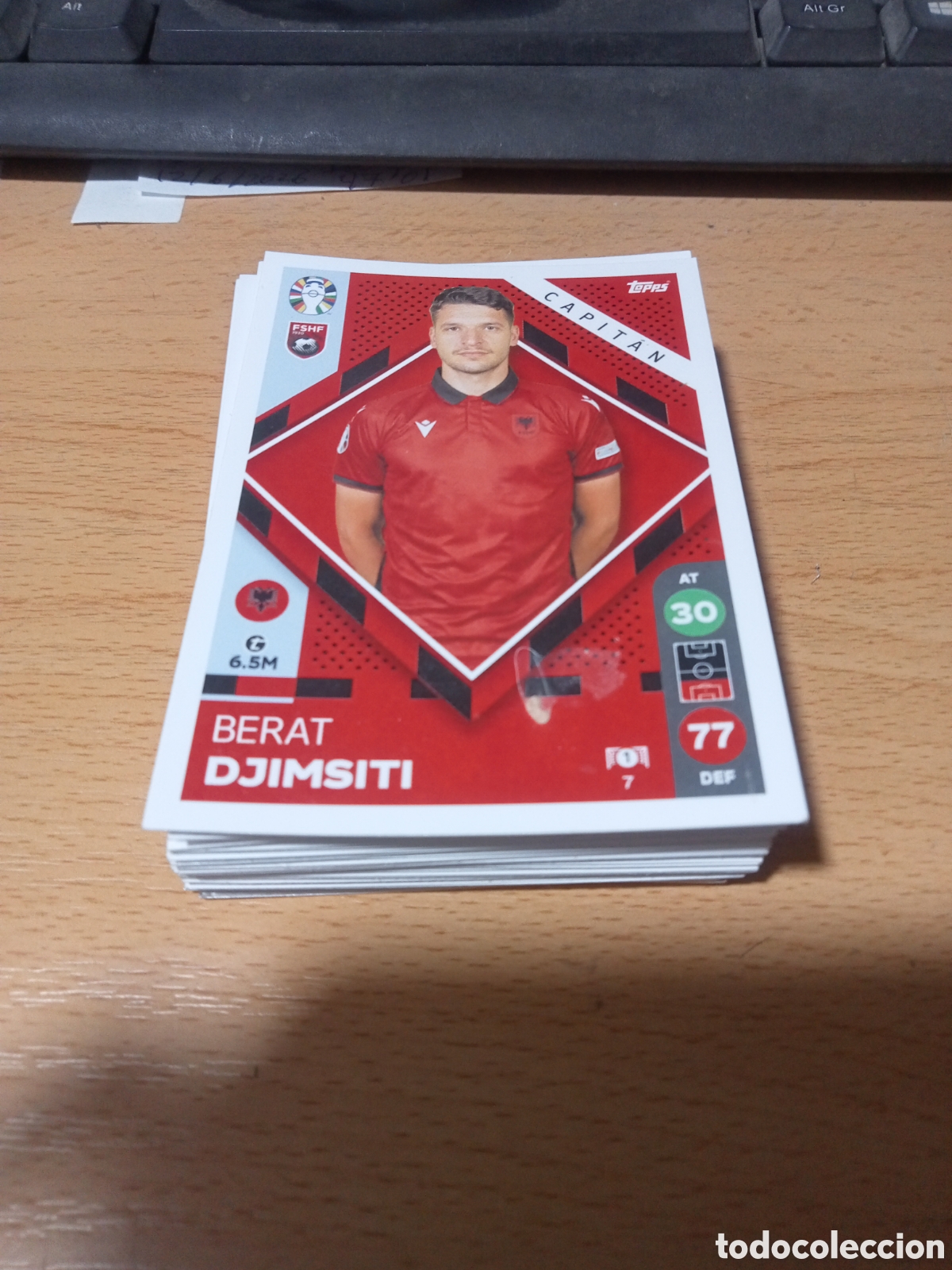 Cromos de Futebol: cromo 7 Berat Djimsiti uefa euro 2024 Germany