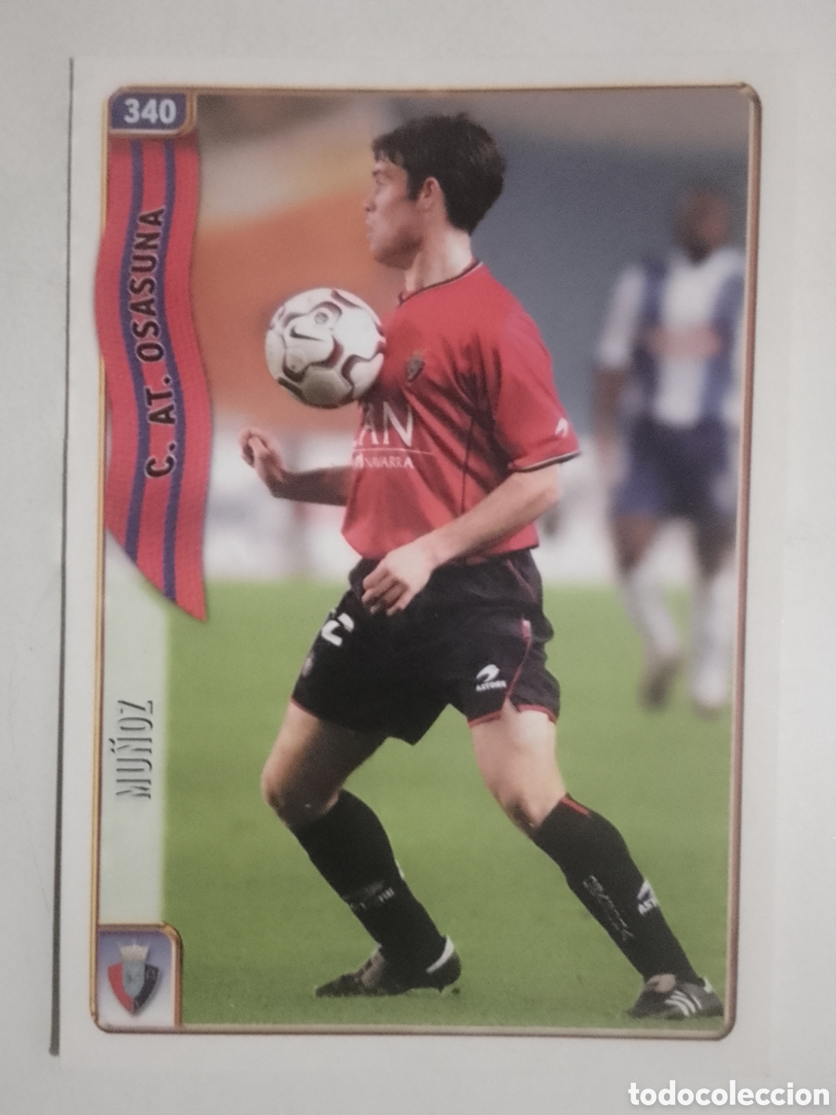Cromos de f&uacute;tbol: Mundicromo 2005 n&deg; 340 Mu&ntilde;oz &bull; Osasuna.
