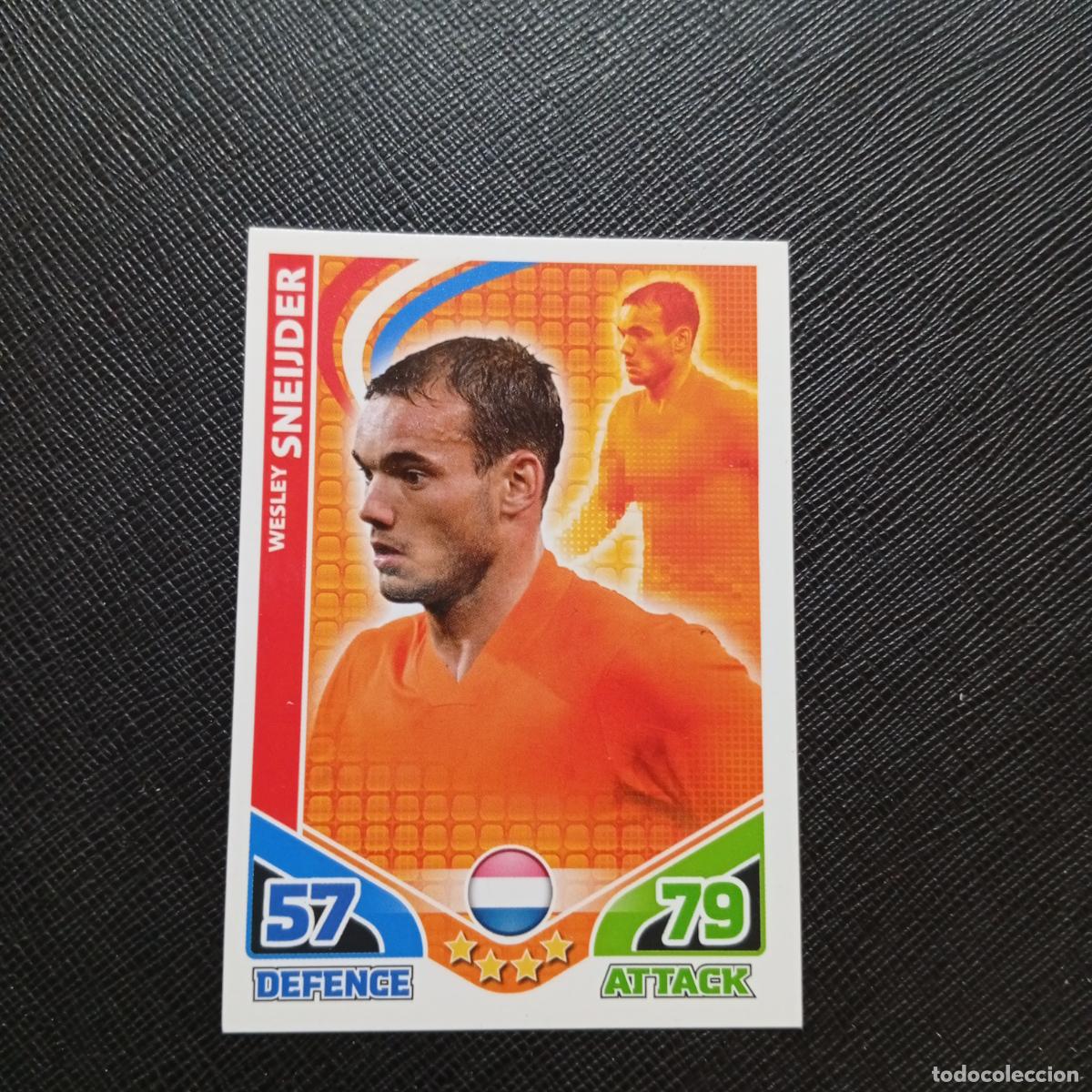 Cromos de f&uacute;tbol: SNEIJDER HOLANDA MATCH ATTAX SOUTH AFRICA 2010 MUNDIAL CROMO WORLD FUTBOL 10 - A150 PG334